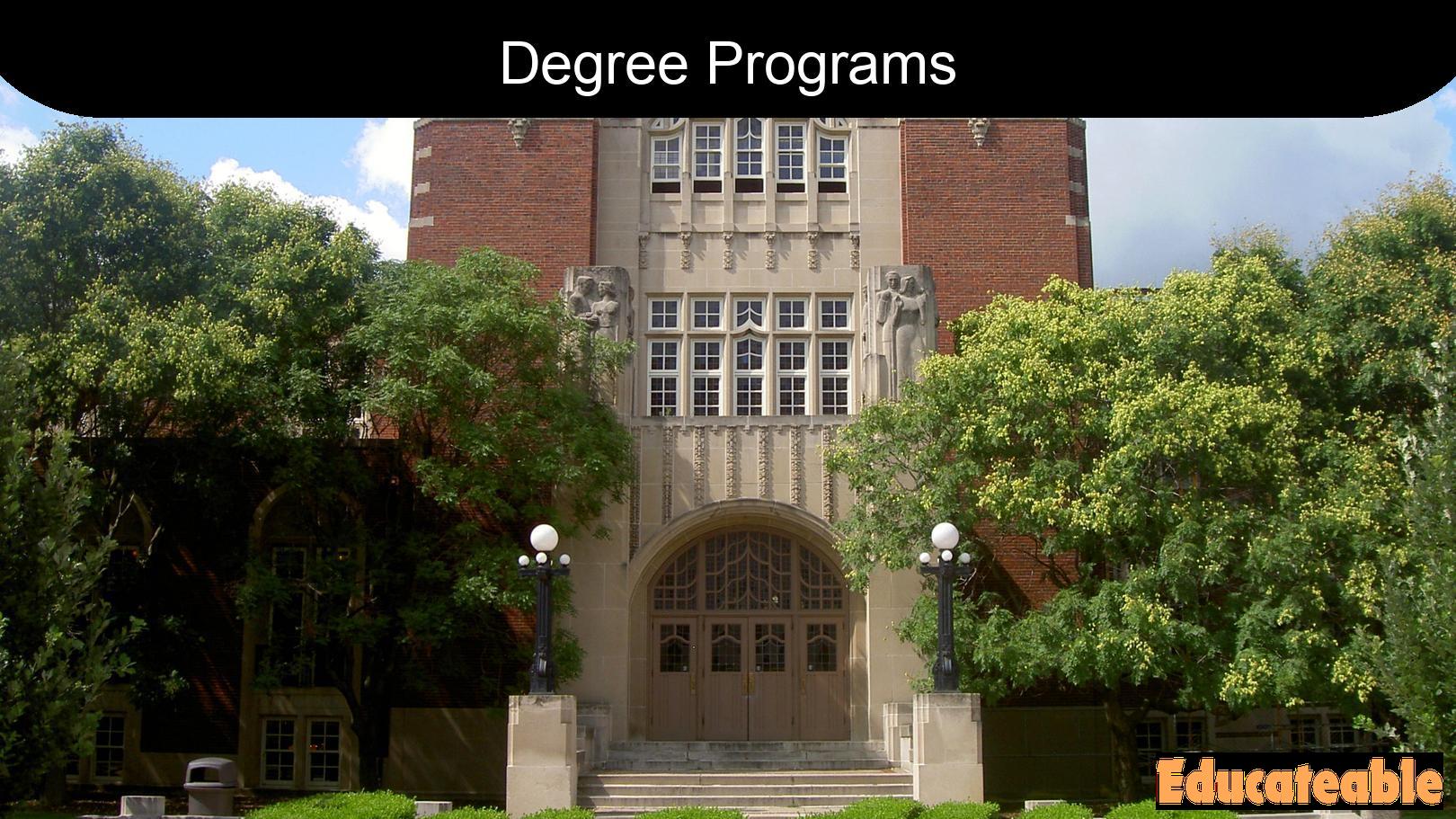 Degree Programs Offered at Purdue University