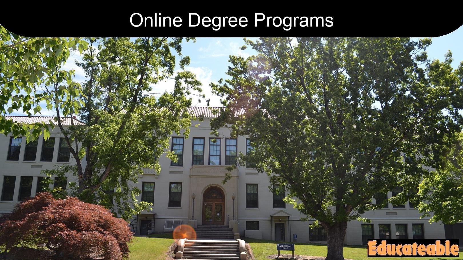 Exploring Eastern Oregon University Online Degree Programs