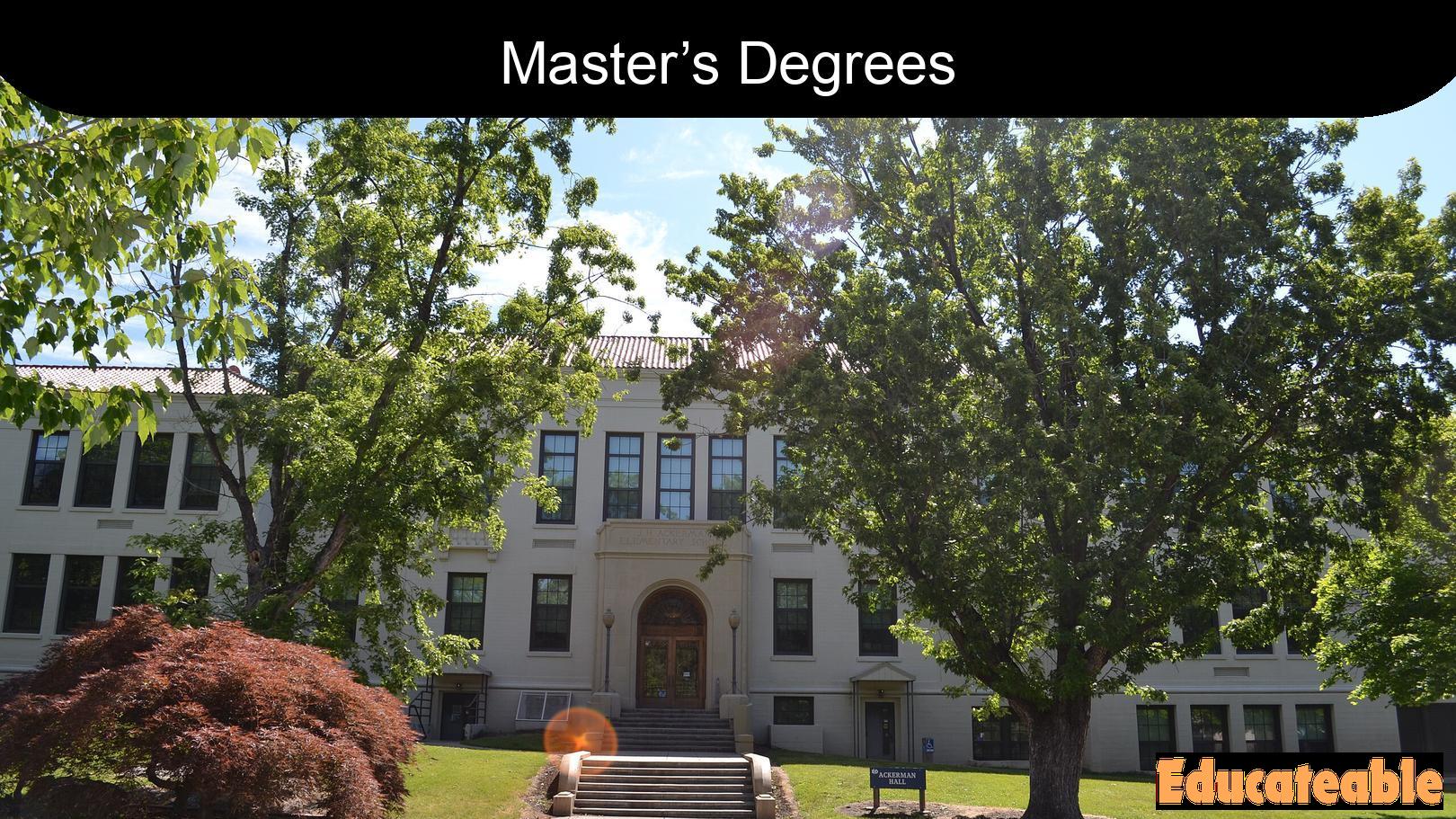 Exploring Oregon University Master’s Degrees