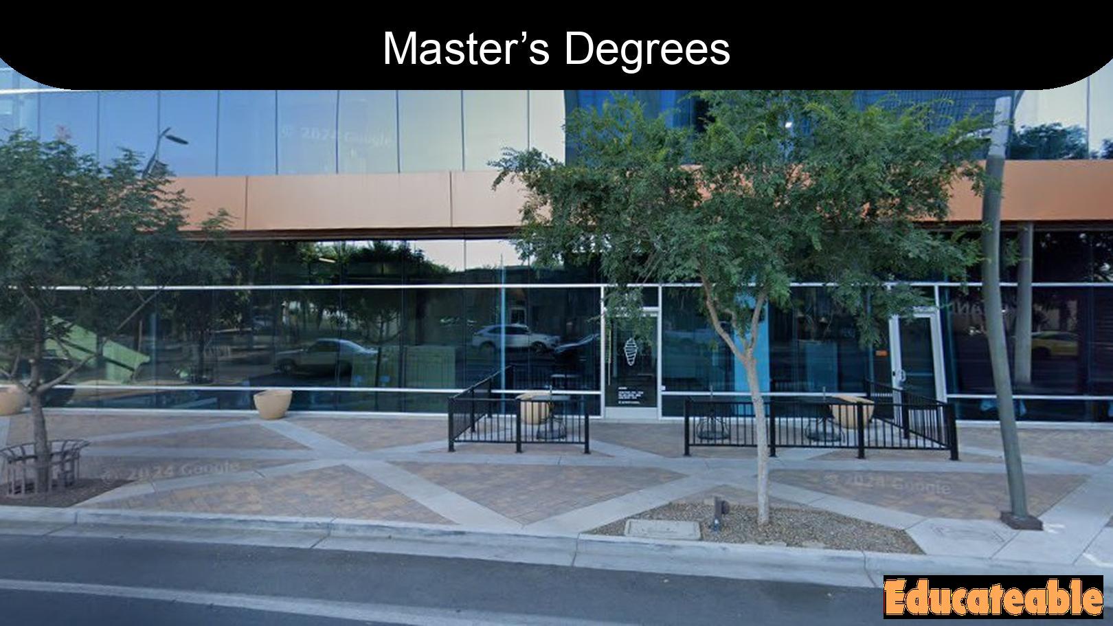 Master’s Degrees at the University of Arizona Global Campus